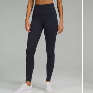 Lululemon black leggings, size 8